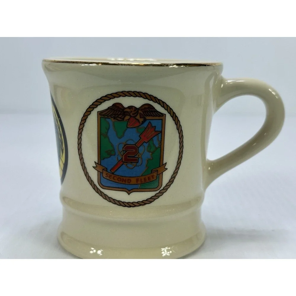 Nato Strikfltlant Commander Joint Task Force Second Fleet Coffee Cup Mug Tea